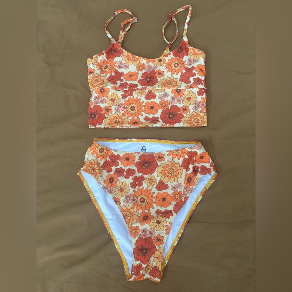 Geode Floral Swim Suit